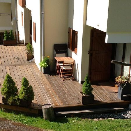 Appartement La Clusaz Avec Terrasse Sur Les Pistes De Ski Manigod Exterior foto